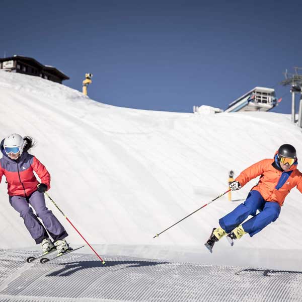 Spaß beim Skifahren - Sölden, Tirol