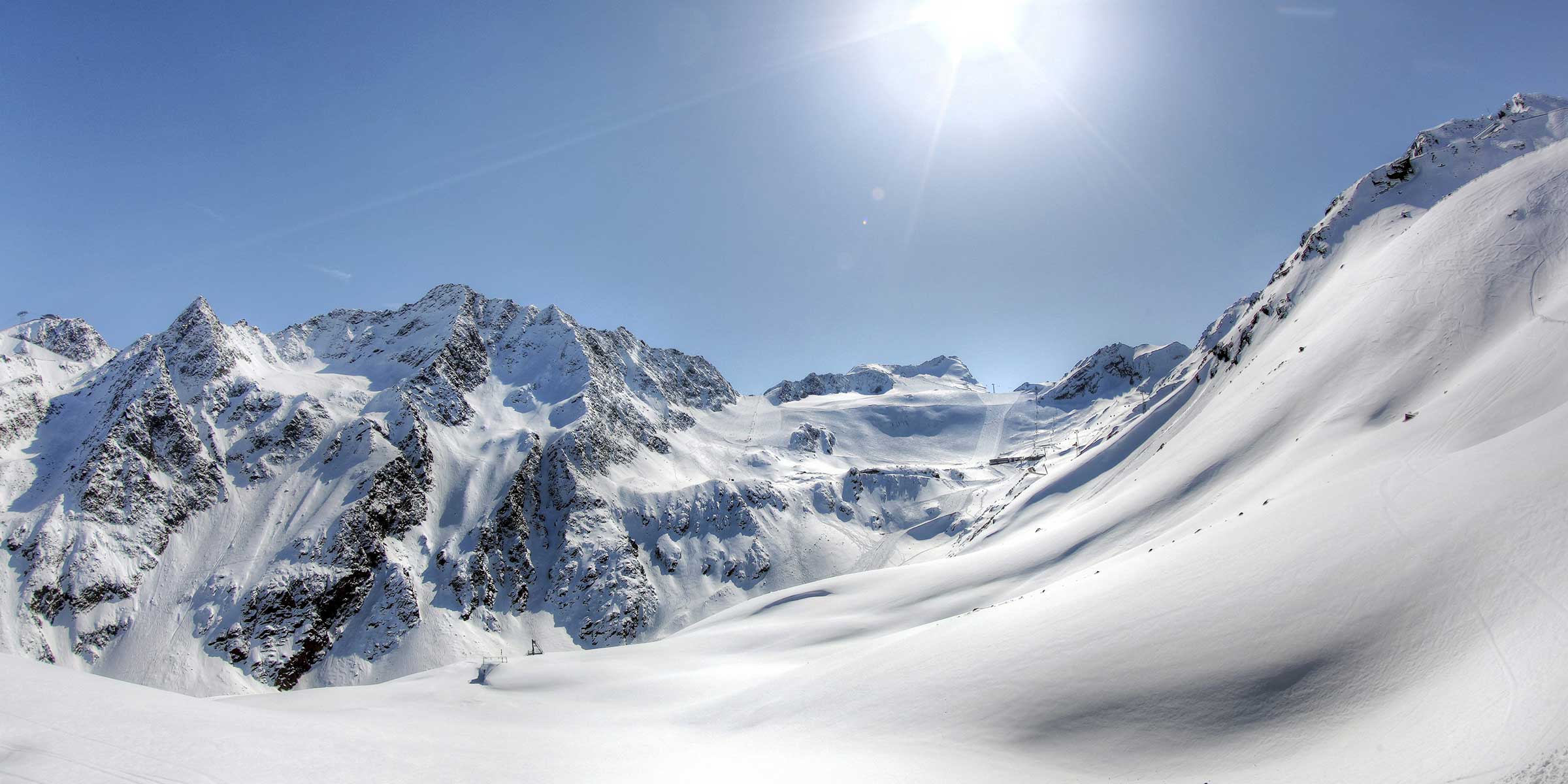 Gletscherskilauf Herbst Sölden Tirol