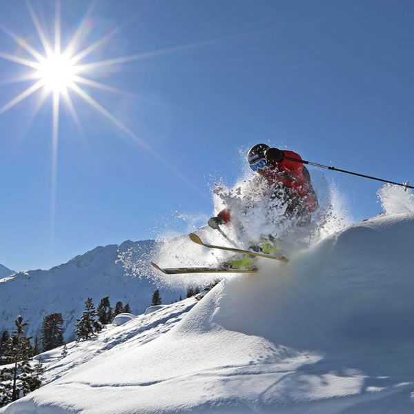 Skifahren in der Vielfalt Söldner