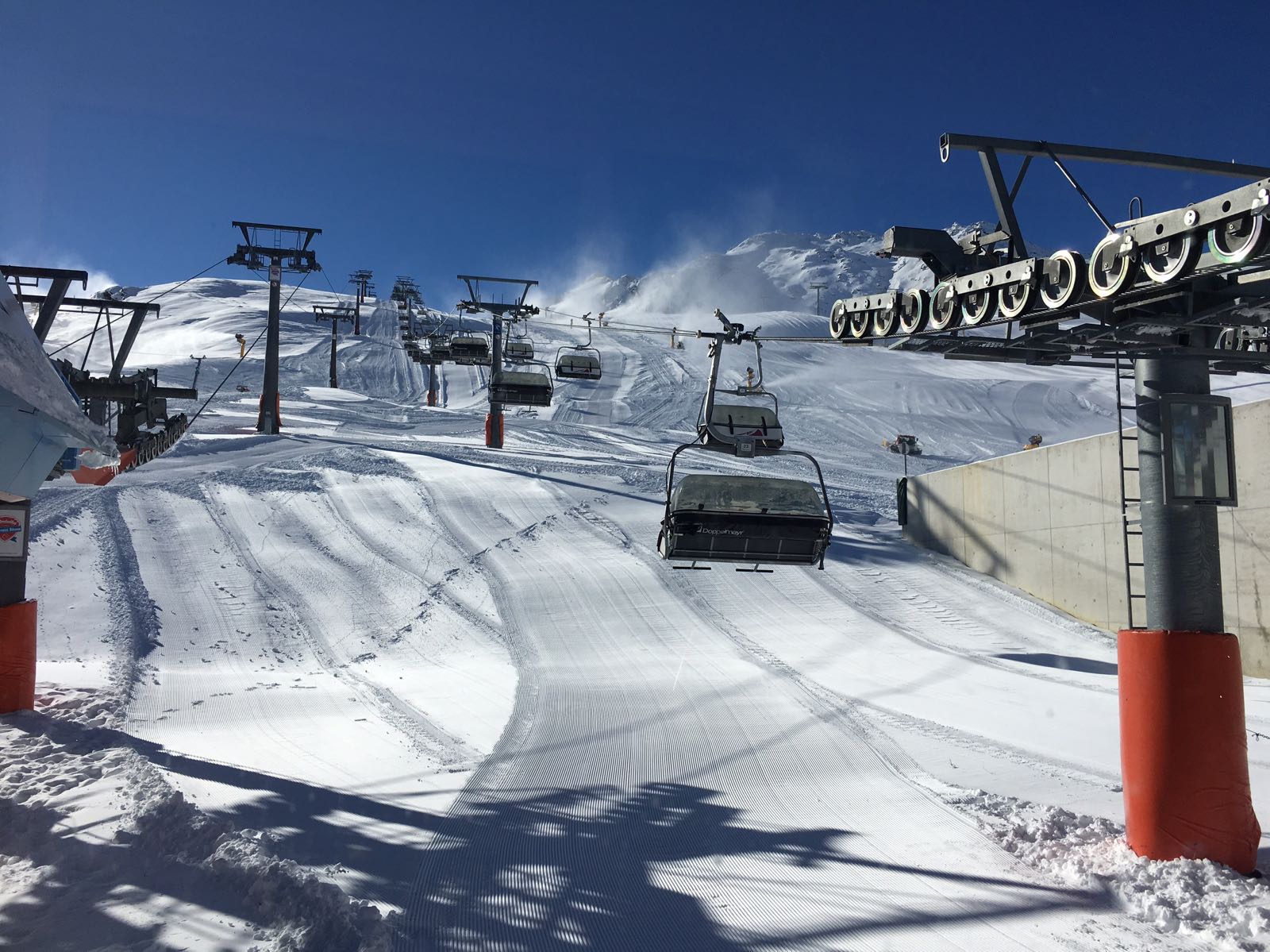 Skigebietseröffnung mit den besten Bedingungen in Sölden